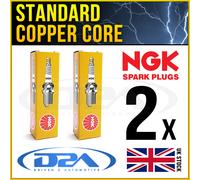 2x NGK BR9HS 4522 Standard Spark Plugs