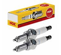 2X NGK CPR8EB-9 6607 Spark Plug Fits Kawasaki KFX KLX 450 R KX 250