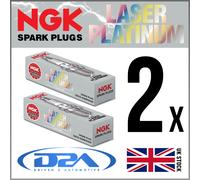 2x NGK PFR6A-11 4045 Laser Platinum Spark Plug