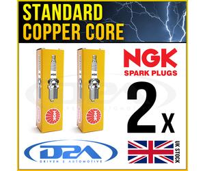 2x NGK ZFR6F-11 4291 Standard Spark Plug
