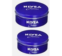 2x Nivea Moisturizing Body Creme Blue Tin Box Cream Germany 150ml