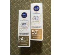 2x Nivea Sun Dark Spot Control Luminous 630 Fluid SPF50 40ml (2514)