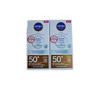 2x NIVEA SUN Derma Skin Clear with Niacinamide SPF50+ 40ml UV Protection Cream