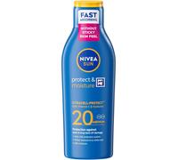 2x NIVEA Sun Protect & Moisture Lotion SPF 20 200ml Immediate Protection
