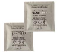 2X No-Rinse Steriliser 10g with Active Oxygen for Homebrew and Household sanitising