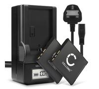 2x NP-BN1 Battery & LCD Smart Charger for Sony Cyber-shot DSC-W360