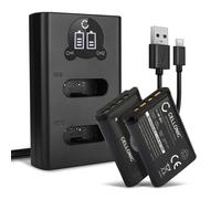 2x NP-BX1 NPBX1 Battery & LED Smart Charger for Sony ZV-1 II ZV-1F