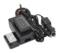 2x NP-FH40 Battery+Charger AC/DC Wall/Car Single for NPFH40 Digital Camera and Video Camcorder k1a