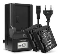 2x NP-FH50 -FH40 -FH60 Battery & LCD Smart Charger for Sony DCR-SR30