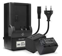 2x NP-FV90 Battery + Charger Set for Sony PXW-Z90V HDR-CX130 HDR-PJ540E