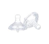2x Nuby Medium Flow Anti-Colic Bottle Teats 4pk