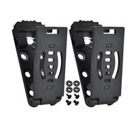 2X Nylon Sheath Holder Clip Outdoor - Waist Mountaineering Exploration Device, Camping Sheath Carrier | Quick Access Belt Clamp for Friend Husband Men Adventurers Hikers Hunters Fishermen