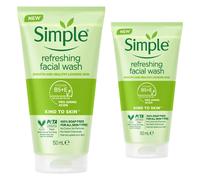(2x of 150ml) Simple Kind to Skin Refreshing Facial Wash Gel