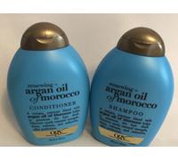 2X OGX Argan Oil Of Morocco Renewing Shampoo And Conditioner 385ml New Original