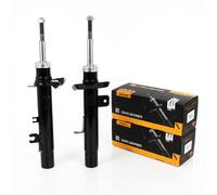 2x Oil Shock Absorbers Front Right and Left for Citroën C2, C3 2002-