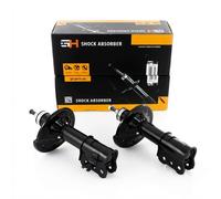 2x Oil Shock Absorbers Front Right and Left for MAZDA 626 (GE) 08.91-04.97