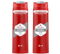 2x Old Spice Original Shower Gel 400ml XL for Face Hair & Body 3 in 1
