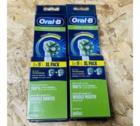 2x Oral-B Cross Action Toothbrush Heads XL Pack of 5