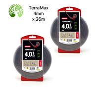 2x OREGON Terramax Strimmer Nylon Line Dry Rocky Ground 4mm 26m Donut. CLEARANCE