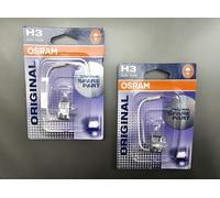 2X Org OSRAM Bulb Headlight High Beam H3 24V 70W 64156-01B