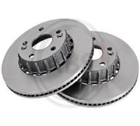 2x Original A.B.S. Brake Disc 15113 for Renault
