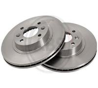 2x Original A.B.S. Brake Disc 15114 for Alpine Renault