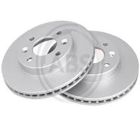 2x Original A.B.S. Brake Disc 15117 for Nissan Renault