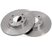 2x Original A.B.S. Brake Disc 15414 for Citroën Peugeot