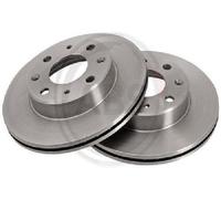 2x Original A.B.S. Brake Disc 15599 for Honda Rover
