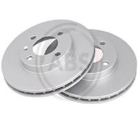 2x Original A.B.S. Brake Disc 15704 for Audi Seat VW