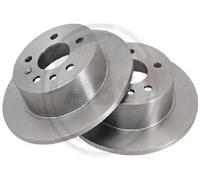 2x Original A.B.S. Brake Disc 15818 for Opel