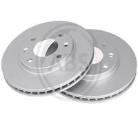 2x Original A.B.S. Brake Disc 15880 for Citroën Peugeot