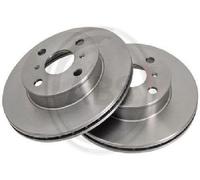 2x Original A.B.S. Brake Disc 15895 for Toyota