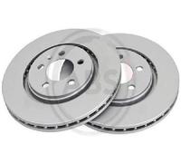 2x Original A.B.S. Brake Disc 16080 for Seat VW