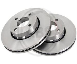 2x Original A.B.S. Brake Disc 16101 for Audi