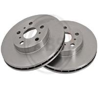 2x Original A.B.S. Brake Disc 16141 for Toyota