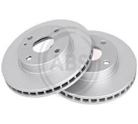 2x Original A.B.S. Brake Disc 16148 for Mazda