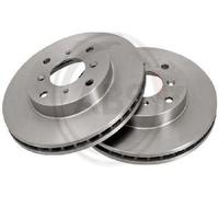 2x Original a. B. S. S. Brake Disc 16171 for Honda
