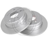 Rear Set 2x Brake Discs A.B.S. 16180 for Mercedes C- (W202) (93-00)