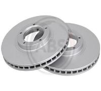 2X Original A.B.S. Brake Disc 16195 For Ford