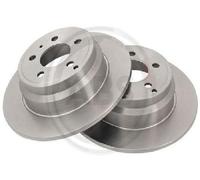 2x Original A.B.S. Brake Disc 16237 for Volvo