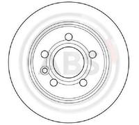 2x Original A.B.S. Brake Disc 16298 for Ford Seat VW