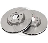 2x Original A.B.S. Brake Disc 16310 for Alfa Romeo