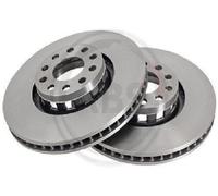 2x Original A.B.S. Brake Disc 16328 for Audi