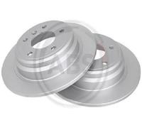 2x Original A.B.S. Brake Disc 16341 for BMW
