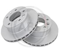 2x Original A.B.S. Brake Disc 16453 for Mercedes-Benz VW