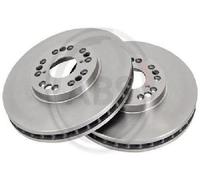2x Original A.B.S. Brake Disc 16493 for Lexus