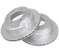 2x Original A.B.S. Brake Disc 16506 for Isuzu Opel