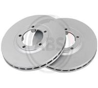 2x Original A.B.S. Brake Disc 16565 for Hyundai