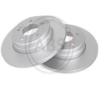 2X Original A.B.S. Brake Disc 16571 For Mercedes-Benz